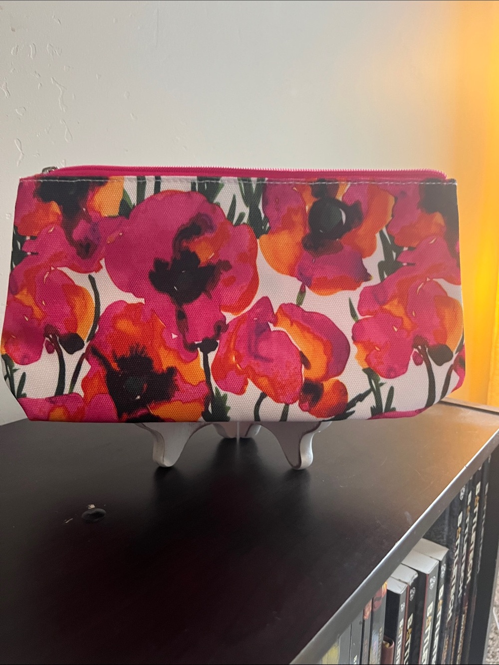 Limited Edition bag by Vera Neumann for Clinique Poppy Floral Cosmetic Bag